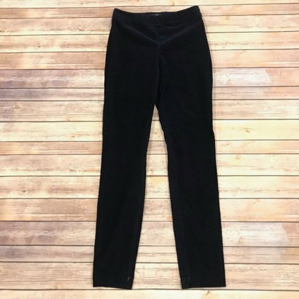 Theory Navy Blue High Waist Legging Oslo Corduroy Pants